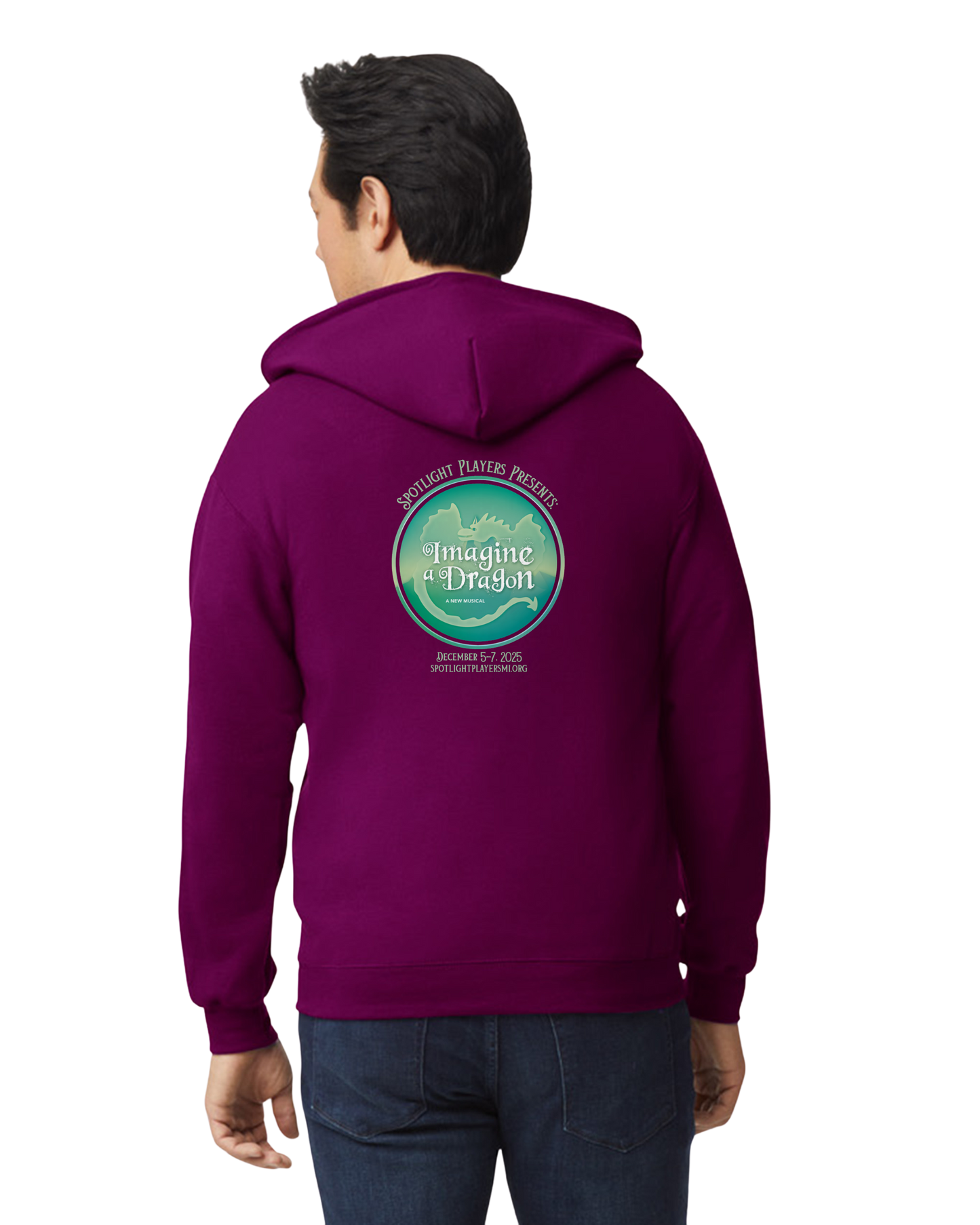 Imagine - Zip-Up Hoodie