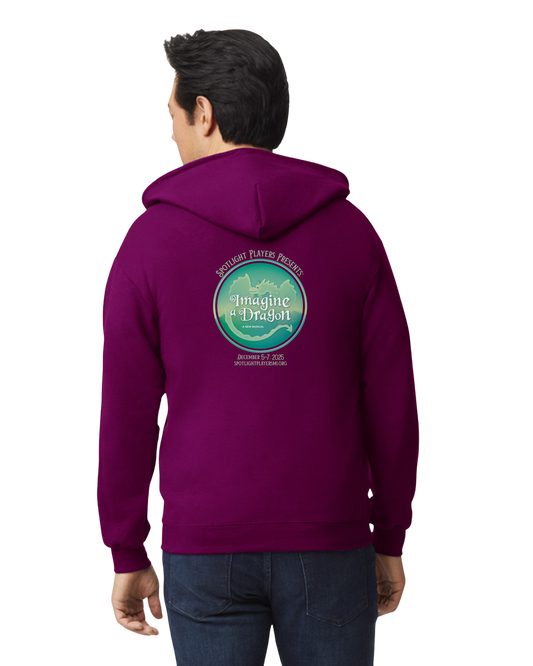 Imagine - Zip-Up Hoodie
