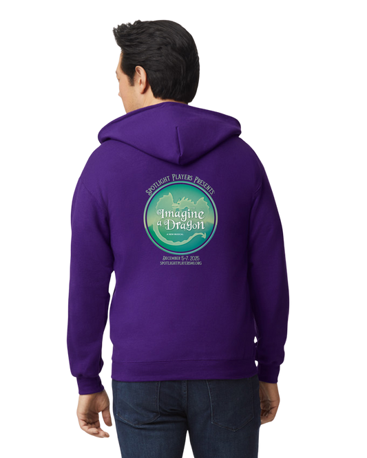 Imagine - Zip-Up Hoodie